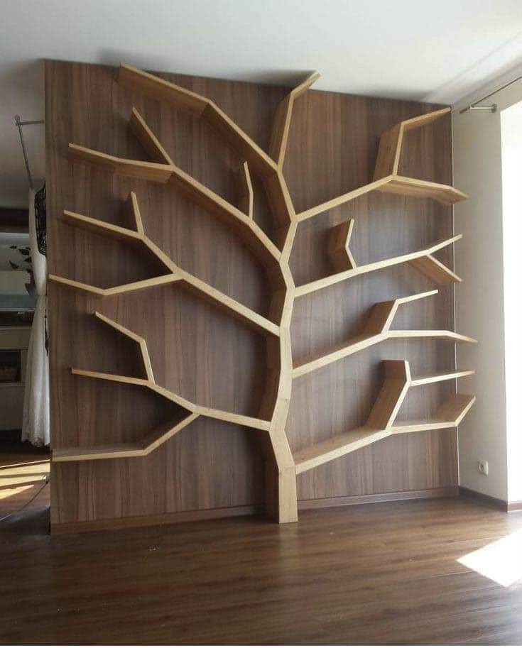 Artistic Tree Bookshelf